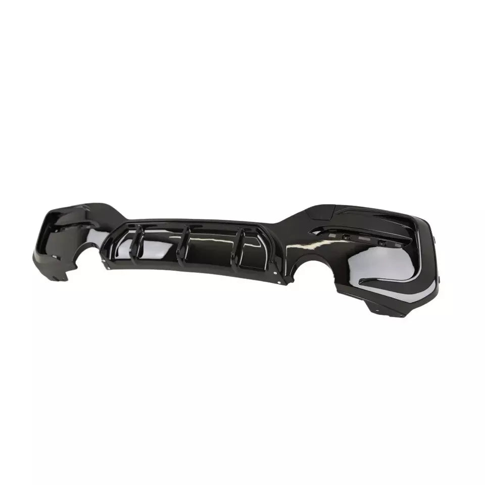 FOR BMW 1 SERIES F20 F21 FRONT SPLITTER REAR DIFFUSER BODY KIT GLOSS BLACK 15-18