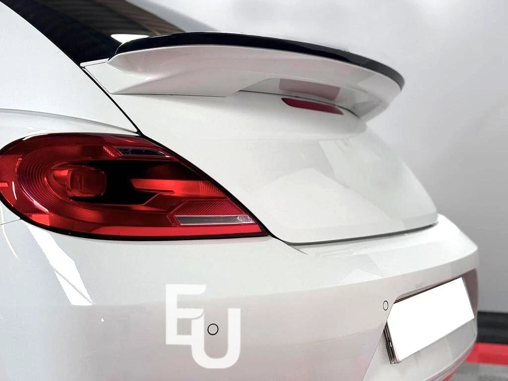 REAR BOOT TRUNK LID MID LEVEL SPOILER FOR VW BEETLE A5 2011-2019 GLOSS BLACK