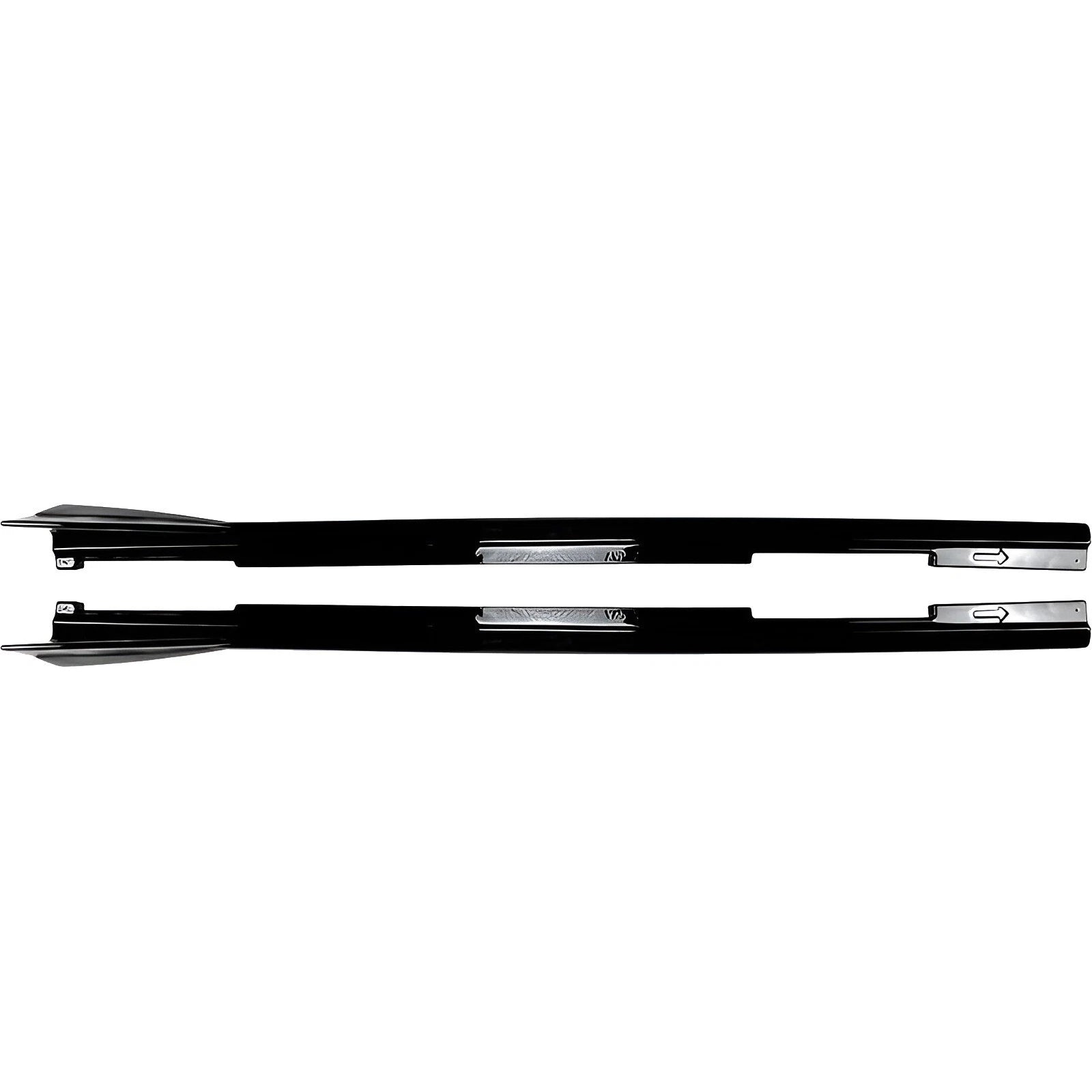 FOR MAZDA MX-5 MIATA NC SIDE SKIRTS EXTENSION BLADES LIP GLOSS BLACK 2005-2015
