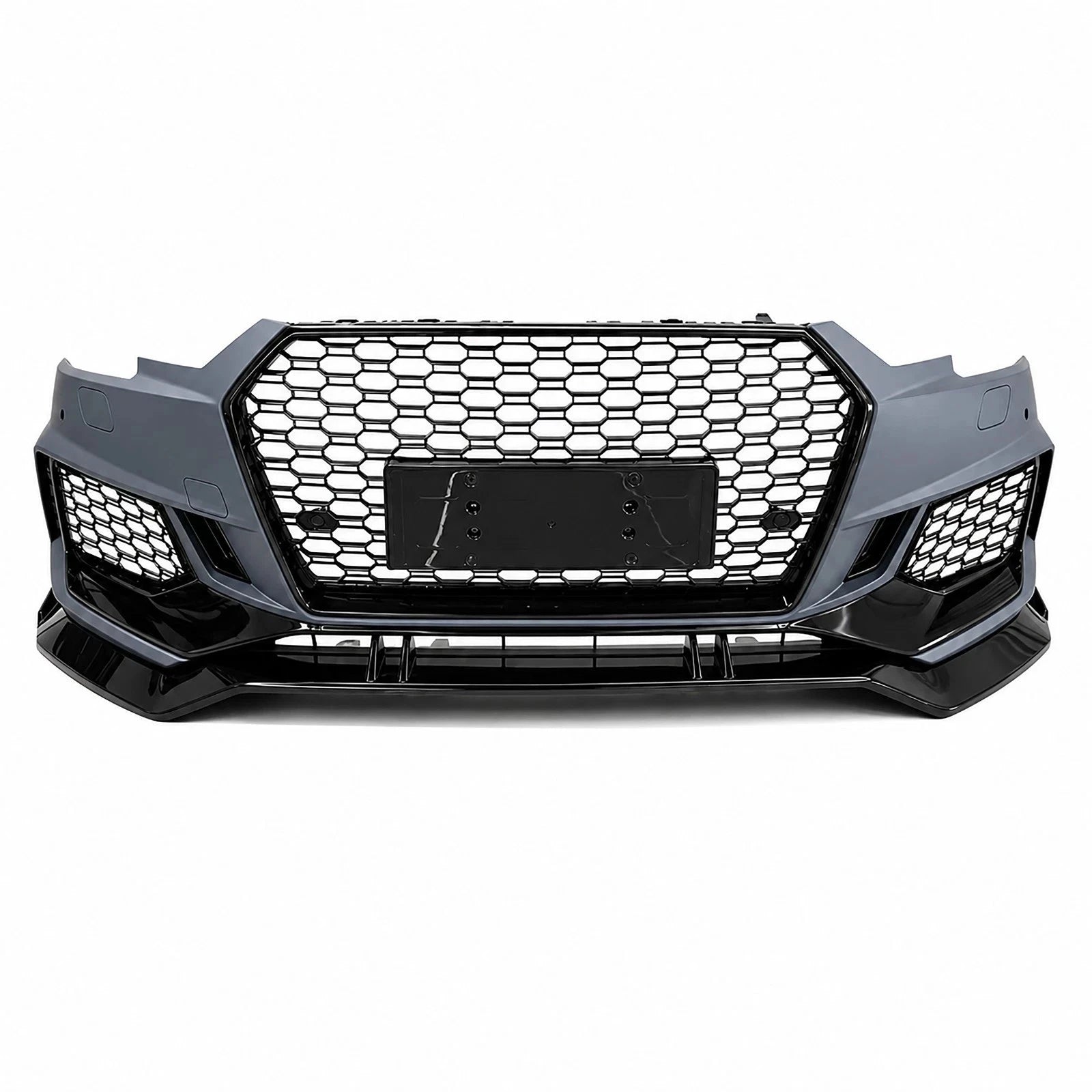 RS4 CONVERSION REAR & FRONT BUMPER BODYKIT SPLITTER FOR AUDI A4 B9 2017-20 SEDAN