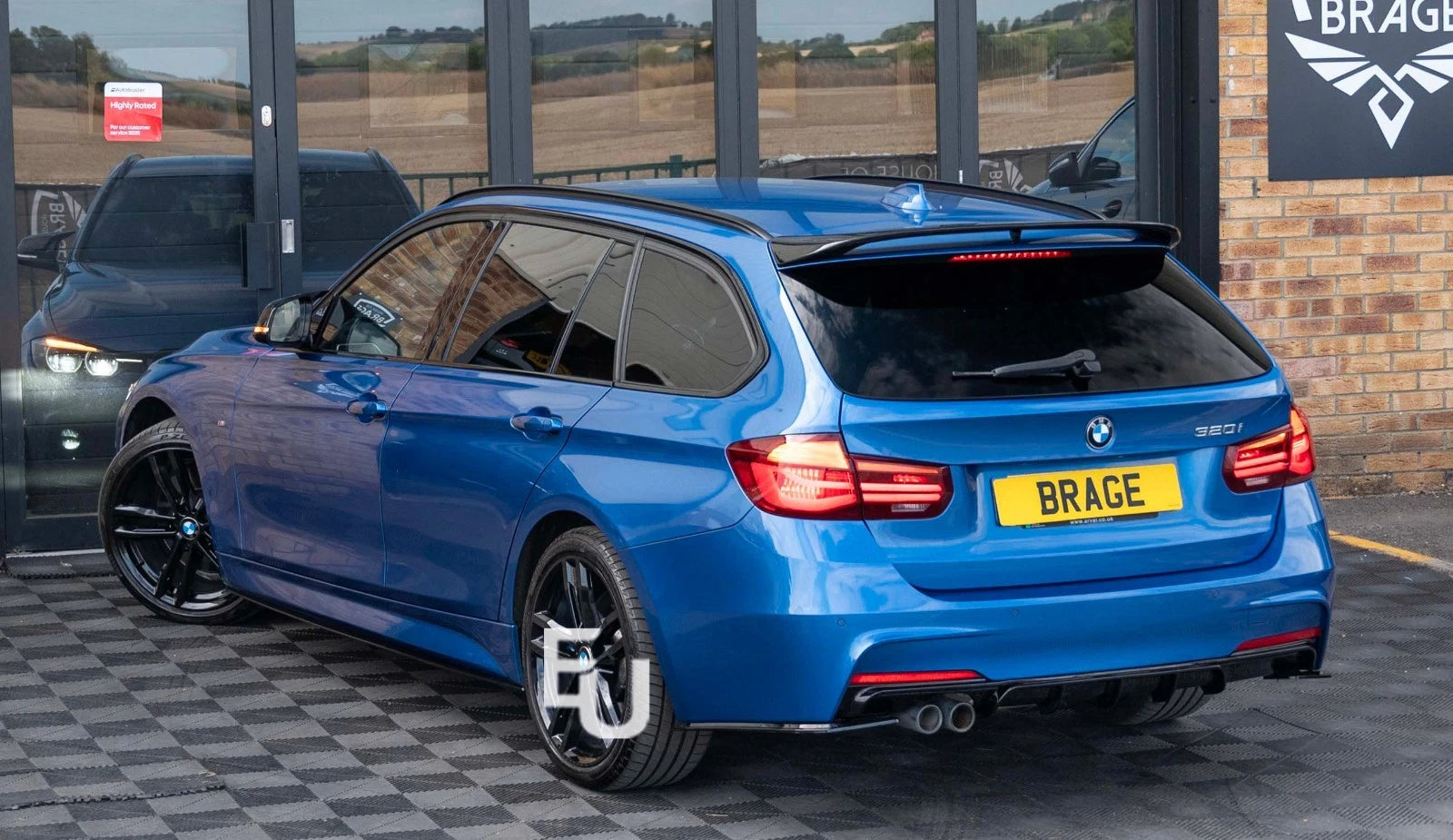 FOR BMW 3 SERIES F31 TOURING BODY KIT FRONT LIP SPLITTER REAR DIFFUSER BODYKIT