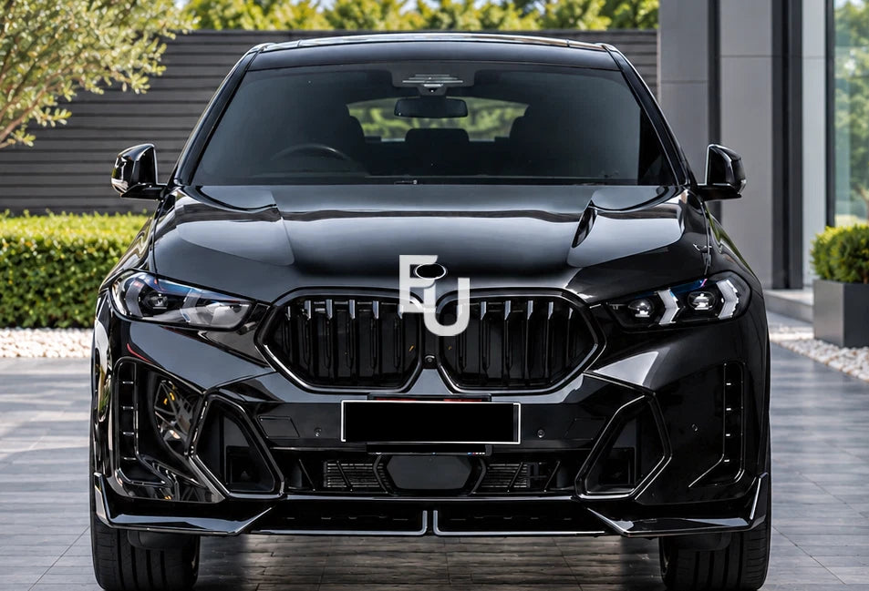 FOR BMW X6 G06 LCI 24+ BODYKIT BODY KIT FRONT SPLITTER LIP REAR DIFFUSER SKIRT