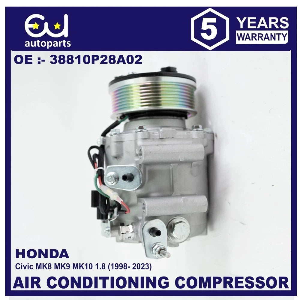 AIR CON AC COMPRESSOR PUMP FOR HONDA CIVIC MK8 MK9 MK10 1.8 TYPE S FR-V 1.8