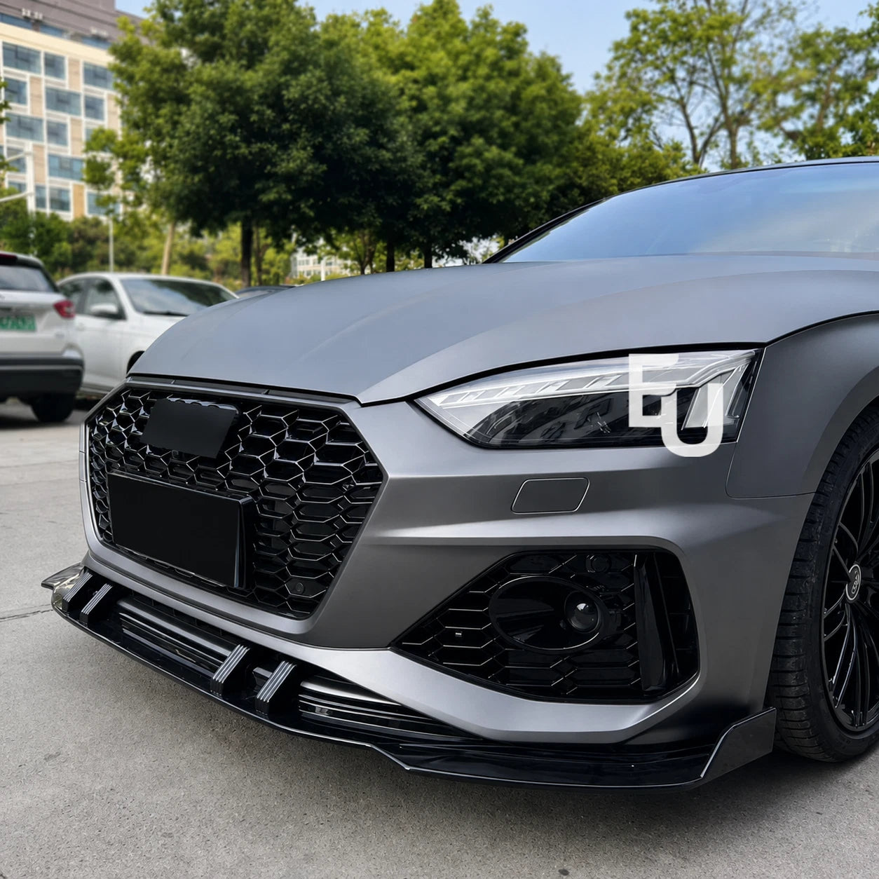 RS5 STYLE HONEYCOMB GRILLE FOR AUDI A5 S5 B9.5 COUPE CABRIO SPORTBACK 2020+