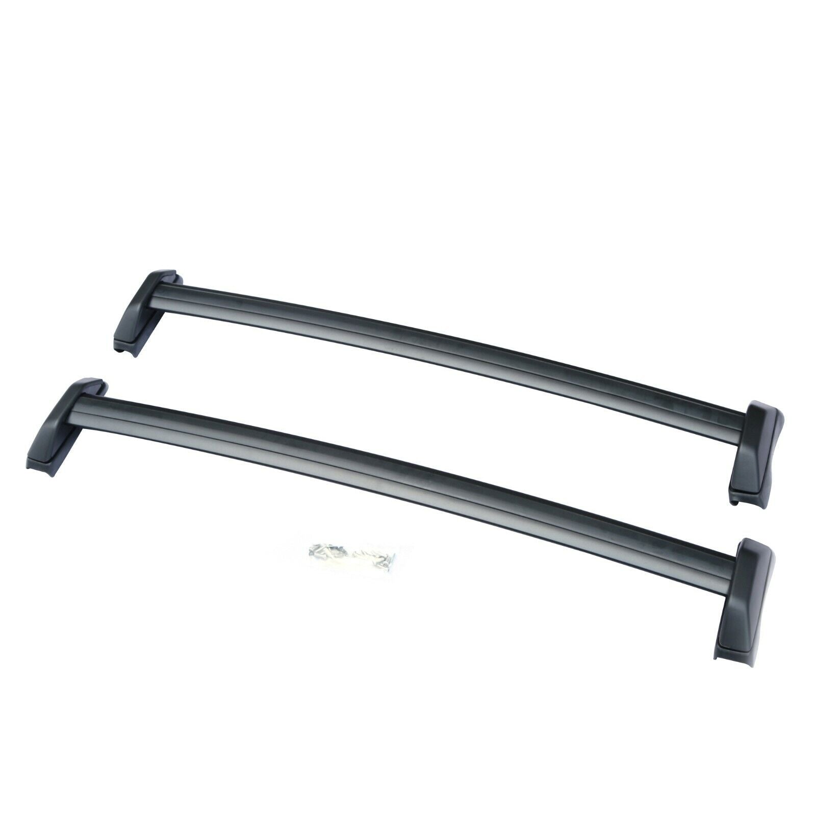 FOR HONDA CRV MK2 2002-2006 ALUMINIUM BLACK ROOF CROSS RAILS BARS 100% OEM FIT