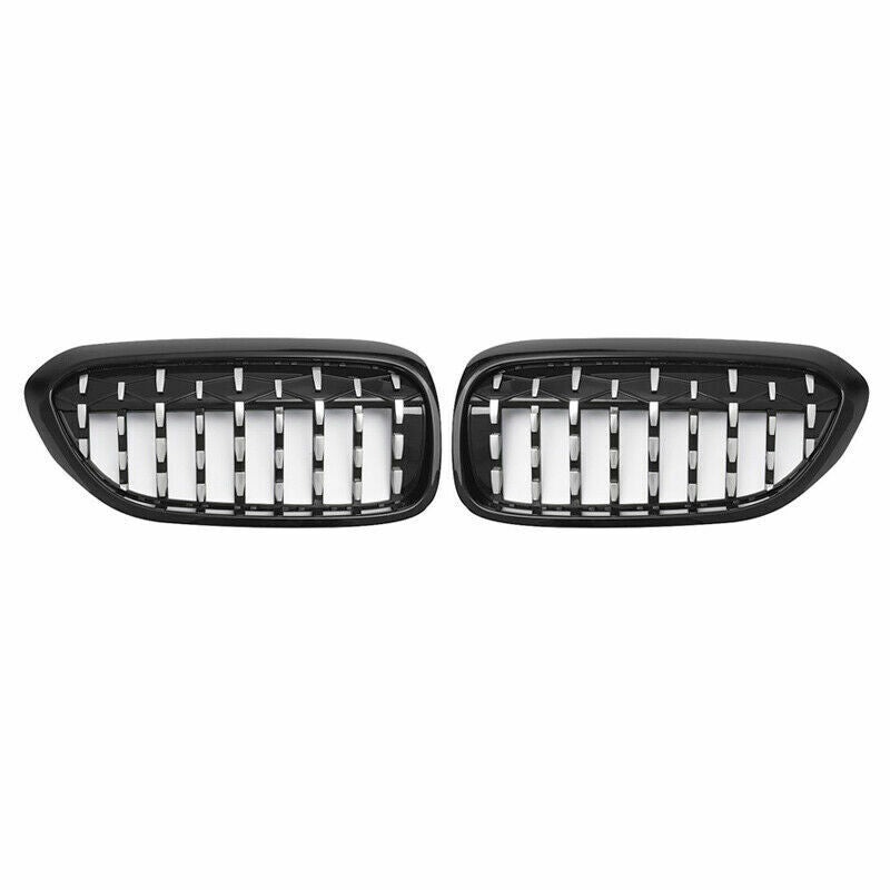 FOR BMW 5 SERIES G30 G31 G38 M5 BLACK EDITION DIAMOND KIDNEY GRILLE GRILL 2017+