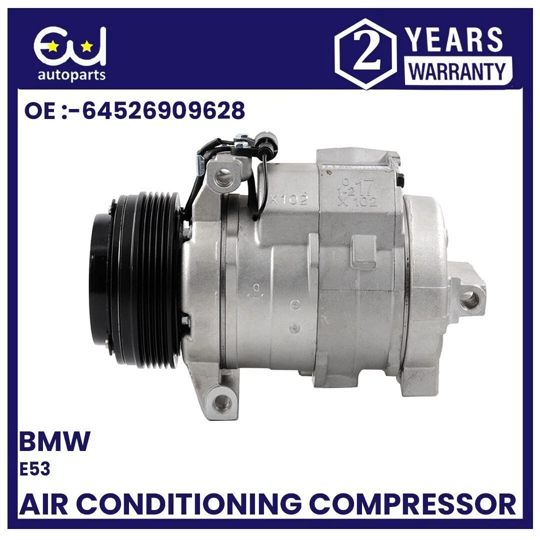 AIR CONDITIONING A/C COMPRESSOR FOR BMW X5 E53 2000-2006 4.4 I 4.6IS 64526909628