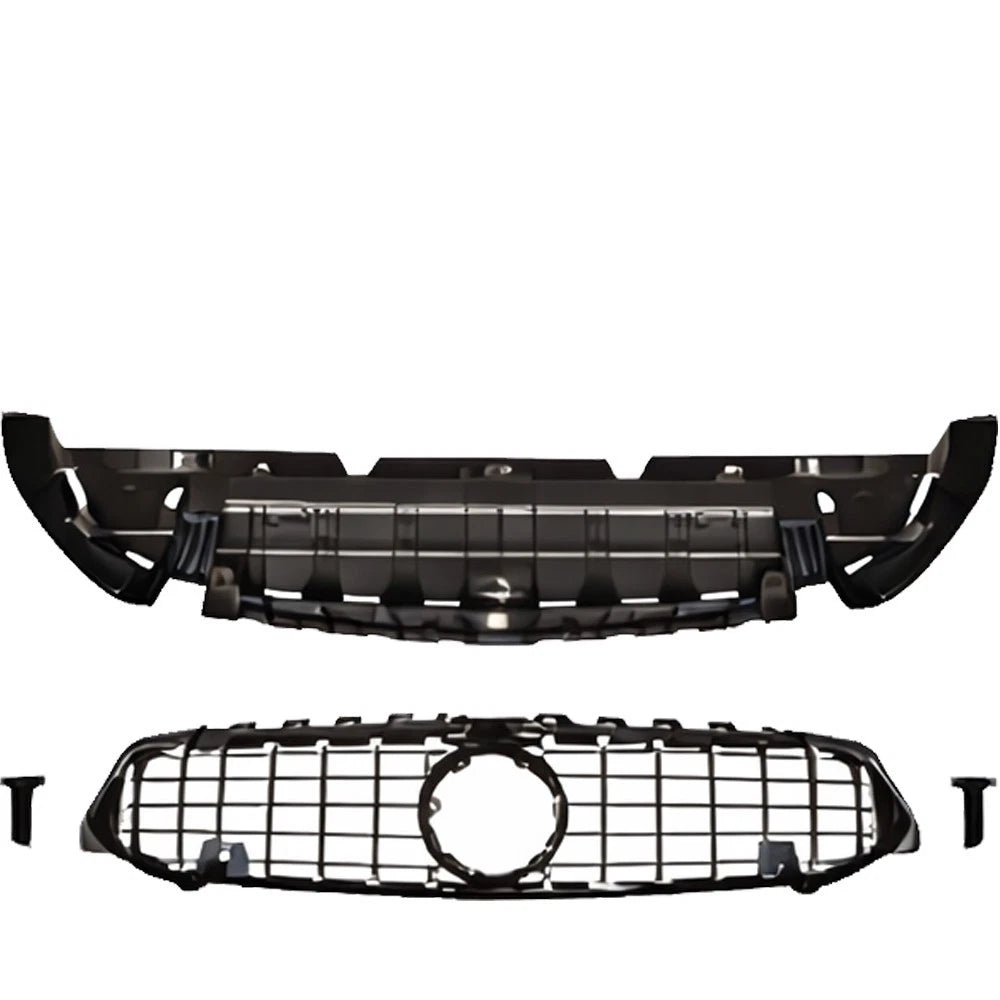 FOR MERCEDES A CLASS W177 V177 A45 STYLE FULL FRONT BUMPER GRILL BODYKIT 2019-22