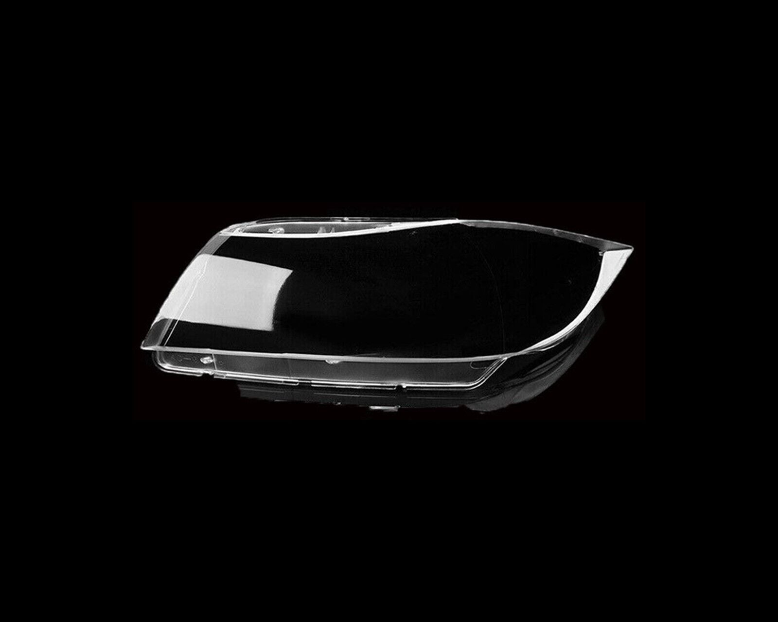 FOR BMW 3 E90 E91 LEFT SIDE FRONT HEADLIGHT HEADLAMP CLEAR LENS COVER 2005-2012