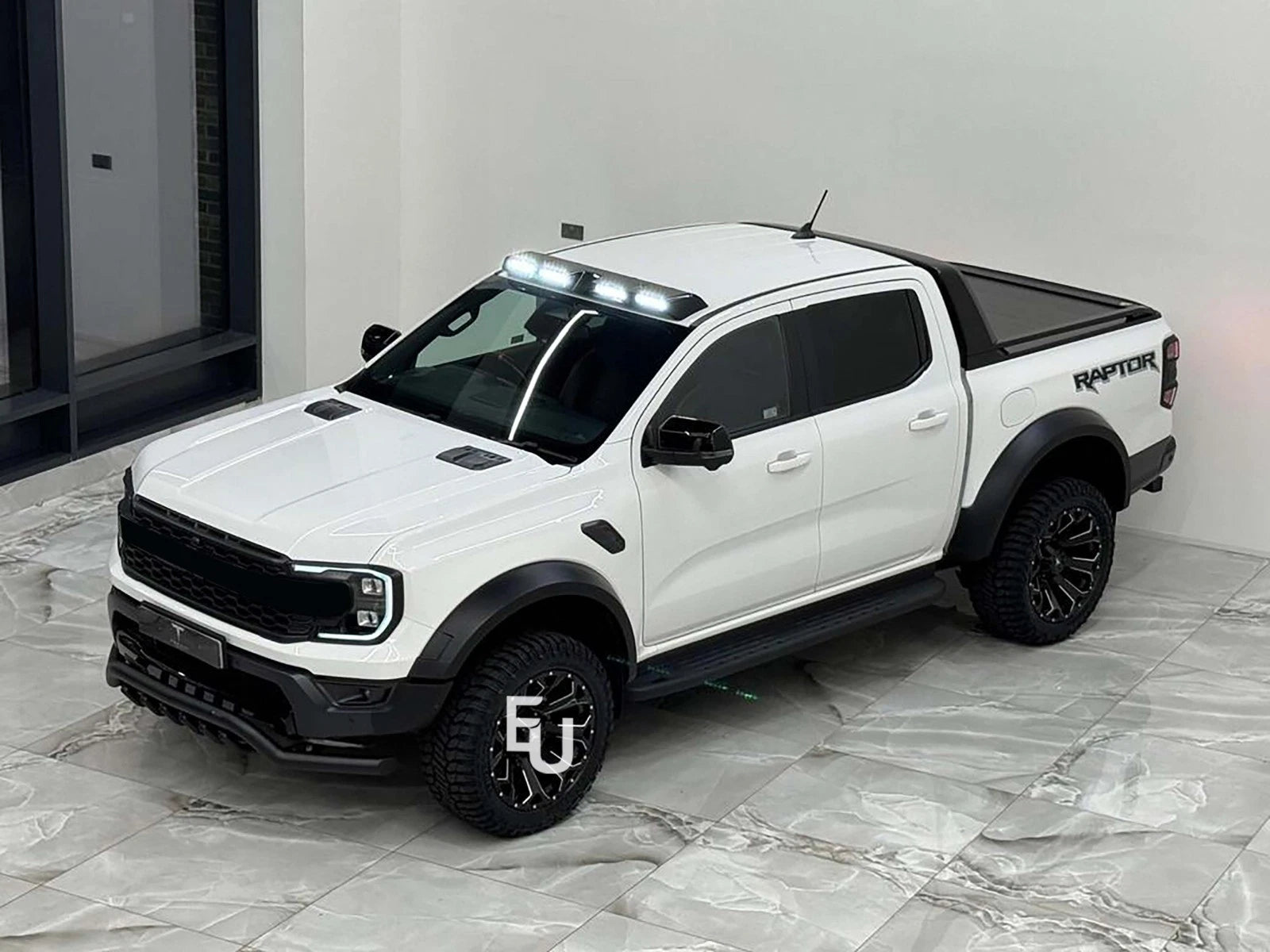 WHEEL ARCHES WIDE BODY KIT MATTE BLACK FENDERS FOR FORD RANGER T9 RAPTOR 2023+