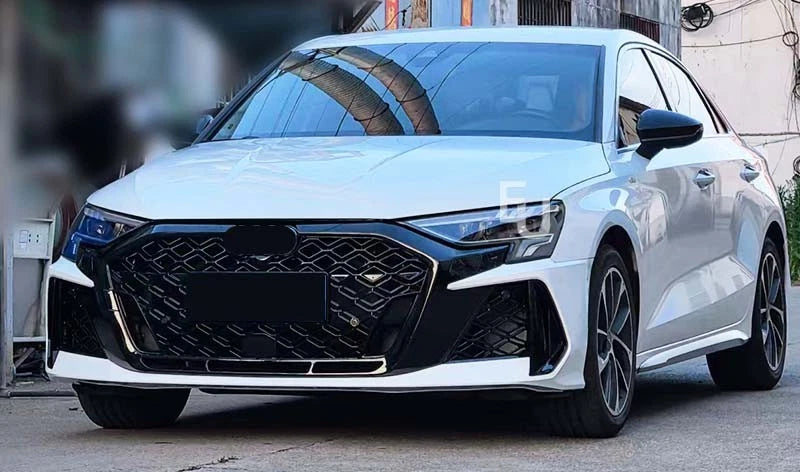 2025+ RS3 CONVERSION FRONT BUMPER BODYKIT FOR AUDI A3 S3 8Y 20-24 SEDAN/HATCH