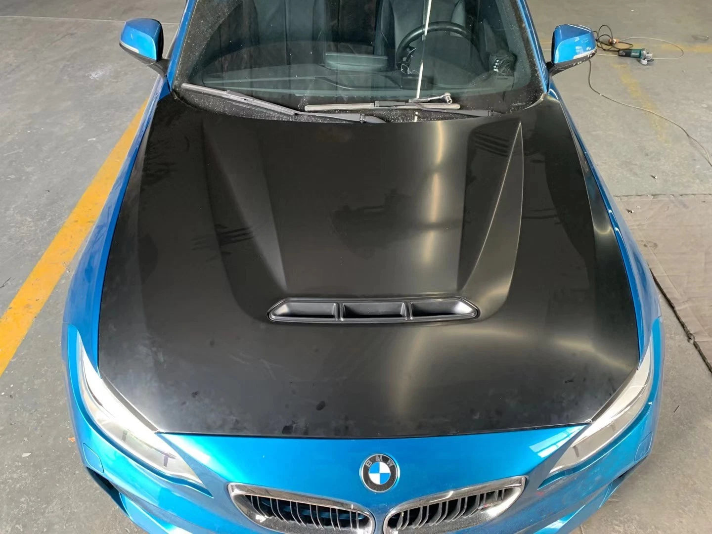 M2 CS GTS STYLE VENTED BONNET SCOOP HOOD BMW 1 2 SERIES F20 F21 F22 F23 F87 M2