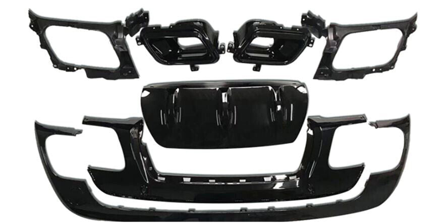 FOR RANGE ROVER VELAR REAR BUMPER DIFFUSER LIP R DYNAMIC LOOK BODYKIT