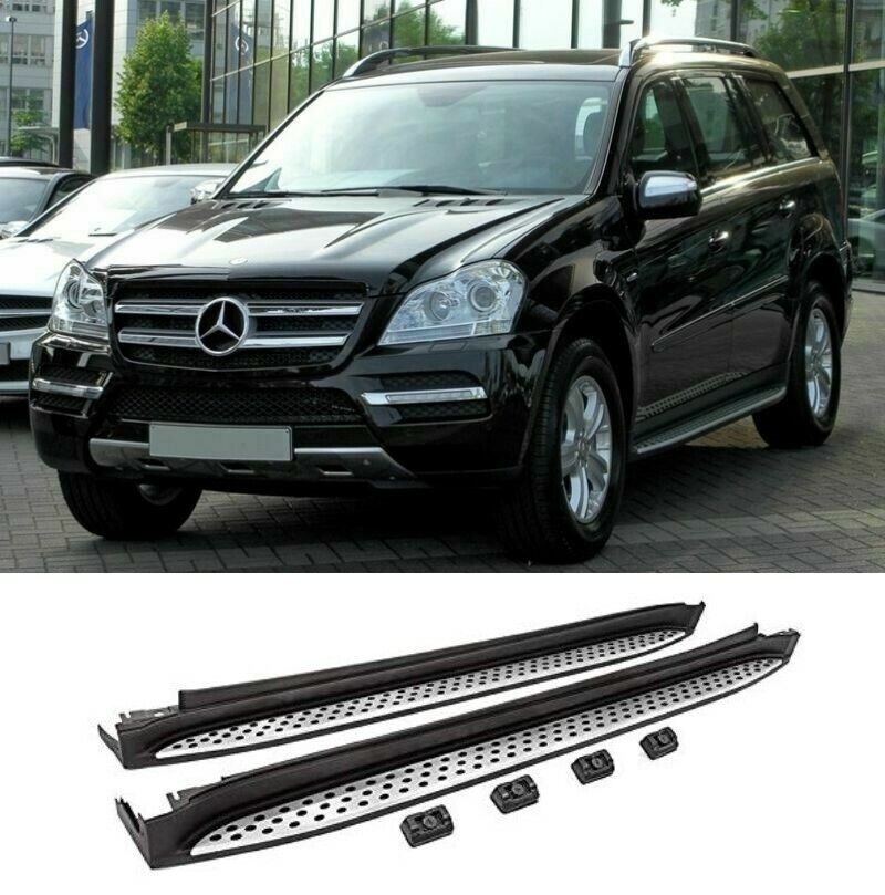 SIDE STEPS RUNNING BOARDS FOR MERCEDES BENZ GL X164 2006-2012 OEM STYLE