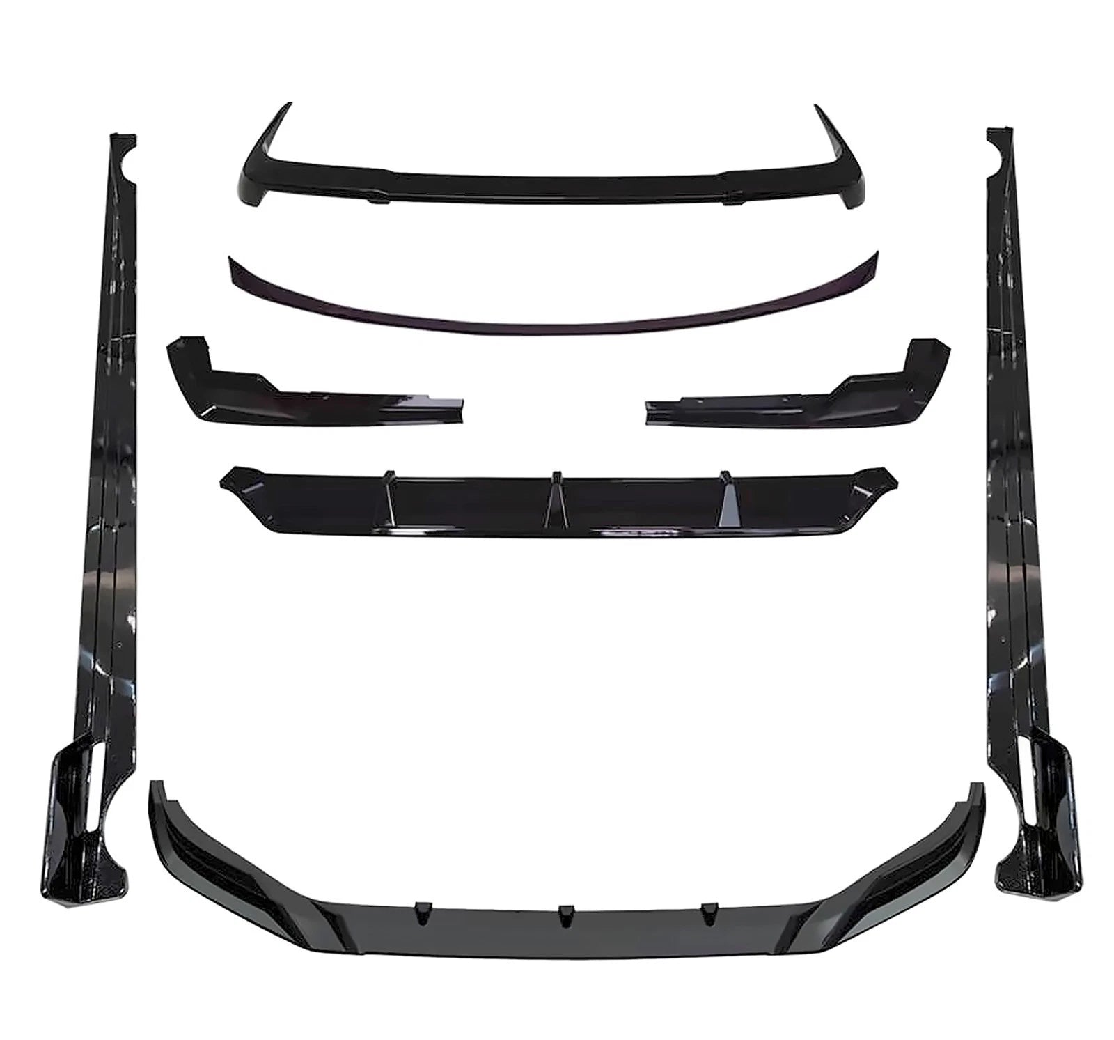 FOR BMW X7 G07 LCI BODYKIT BODY KIT FRONT SPLITTER REAR DIFFUSER SKIRT 2023+