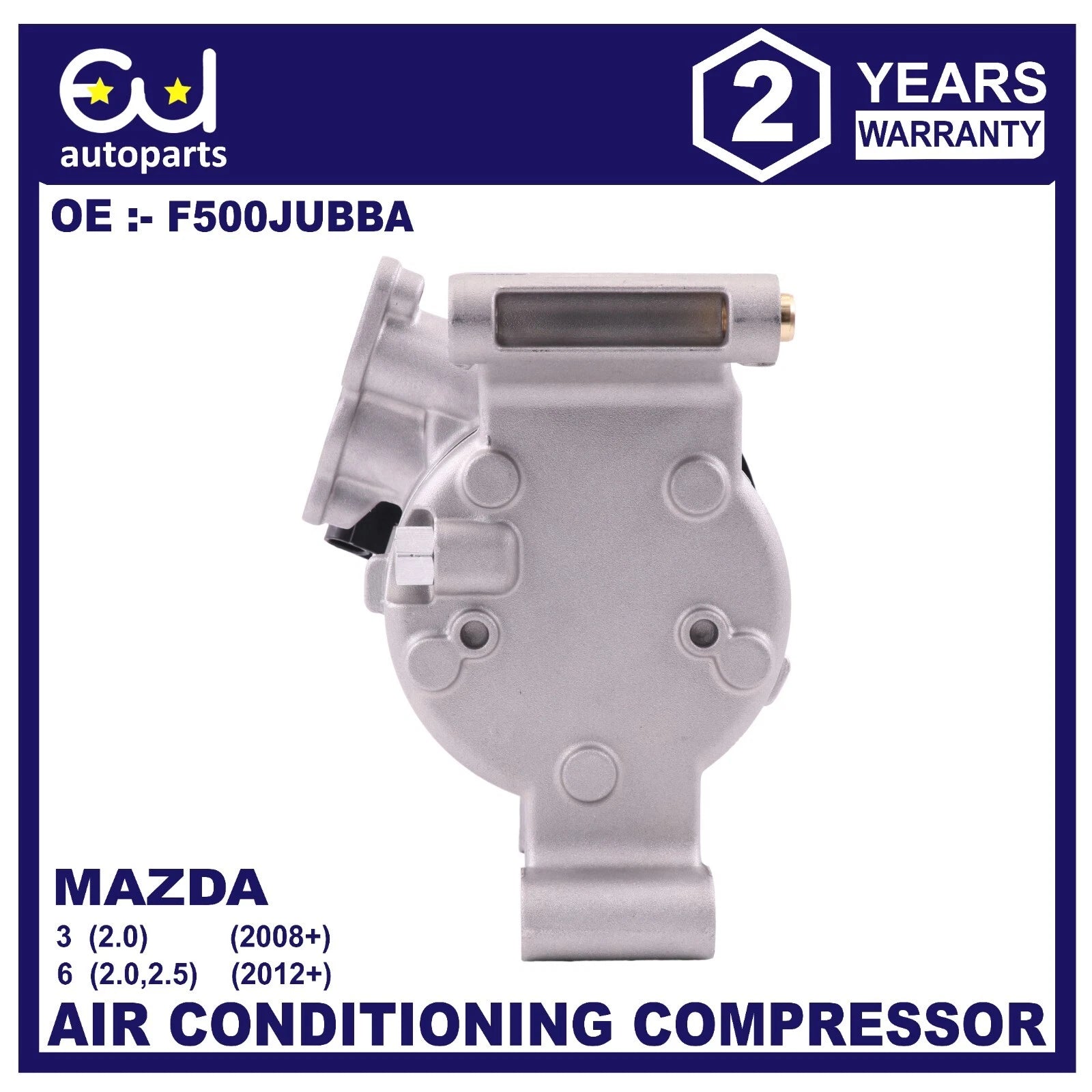 AIR CON AC A/C COMPRESSOR PUMP FOR MAZDA 3 MAZDA 6 MAZDA CX-5 2.0 2.5 2011+