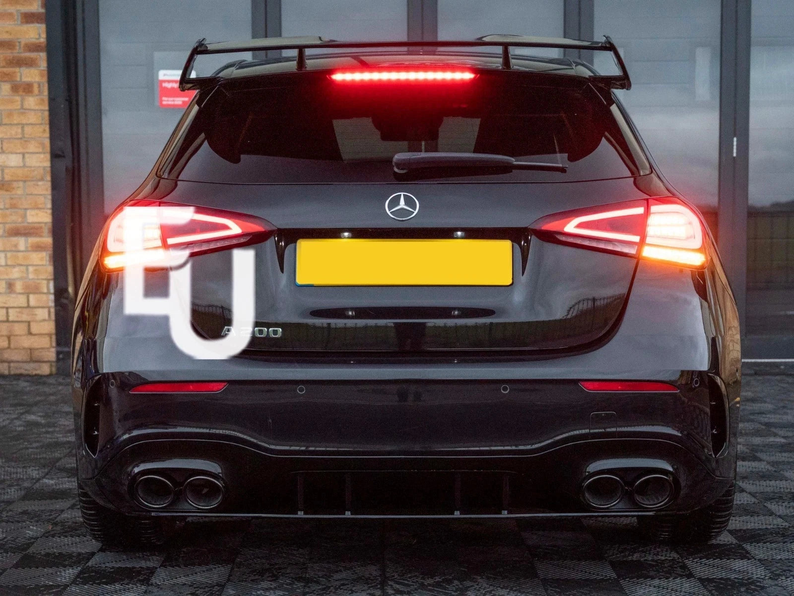 FOR MERCEDES A CLASS W177 V177 BODYKIT AEROKIT BUMPER CANARDS SIDE AIR VENTS 19+