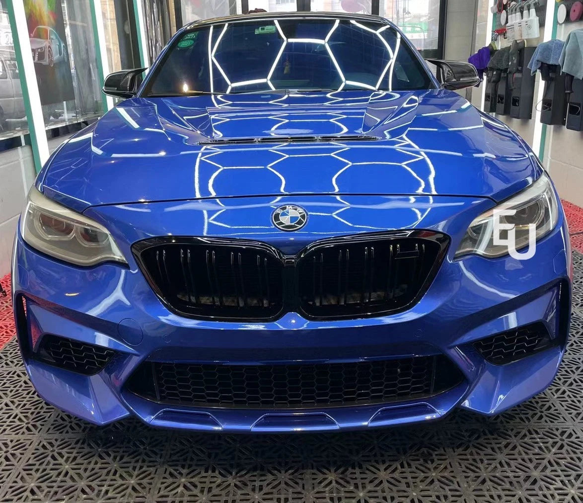 M2 CS GTS STYLE VENTED BONNET SCOOP HOOD BMW 1 2 SERIES F20 15-18 F22 F23 F87 M2