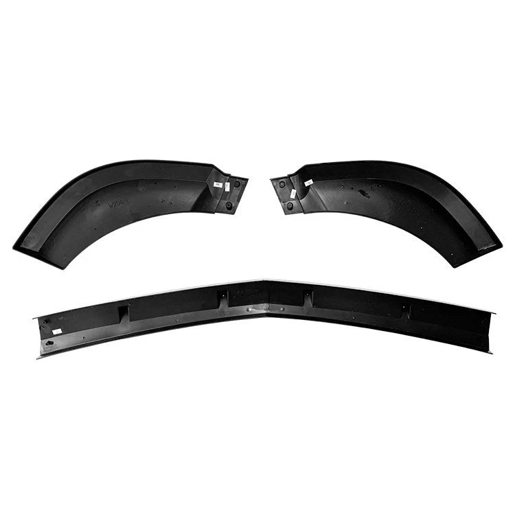 FOR MERCEDES C CLASS W204 S204 FRONT BUMPER LIP SPOILER SPLITTER GLOSS 07-13