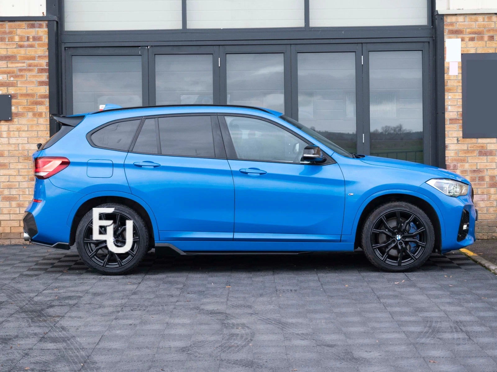 FOR BMW X1 F48 MP STYLE REAR DIFFUSER FRONT SPLITTER LIP BODY KIT BODYKIT 16-19