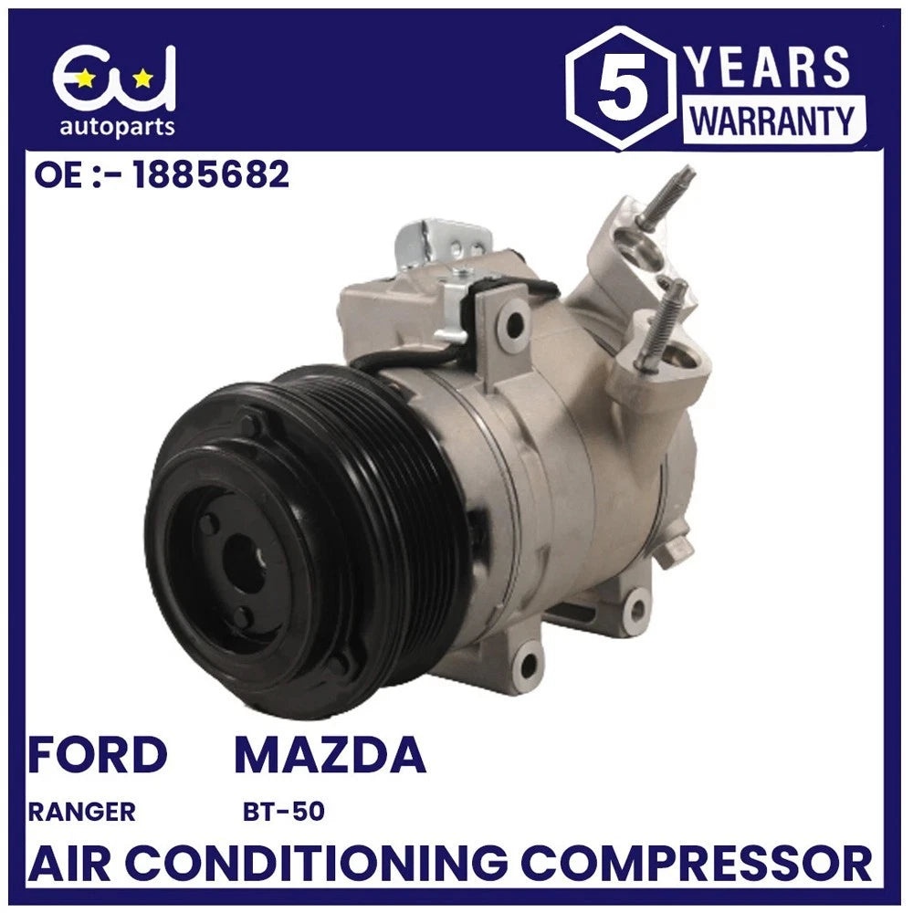 AIR CON AC A/C COMPRESSOR PUMP FOR FORD RANGER TKE MAZDA BT-50 15-ON 2.2 3.2 DSL