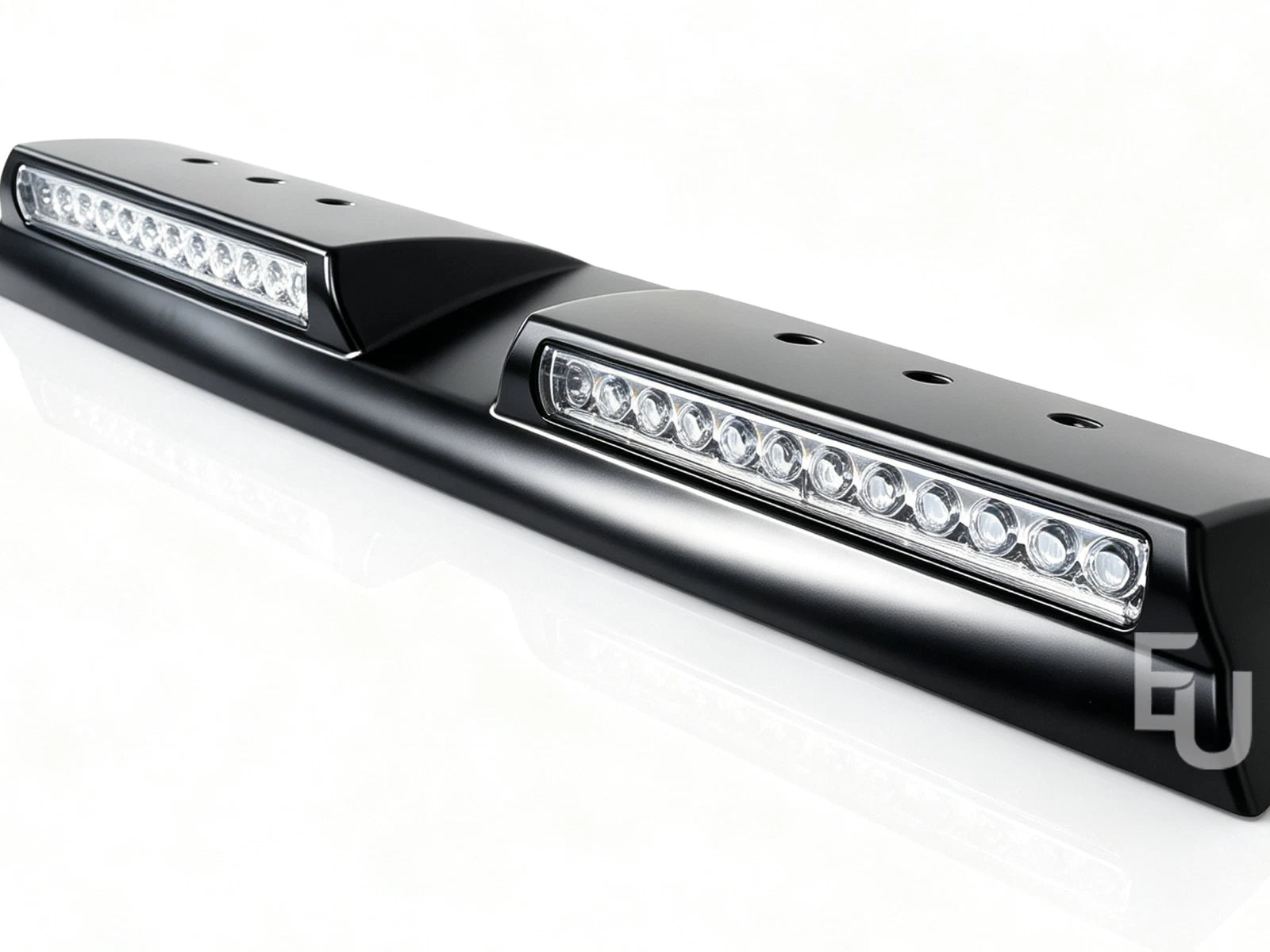 ROOF LIGHT BAR DRL LED LIGHTS GLOSS BLACK FOR NISSAN NAVARA NP300 D23 2015-2025