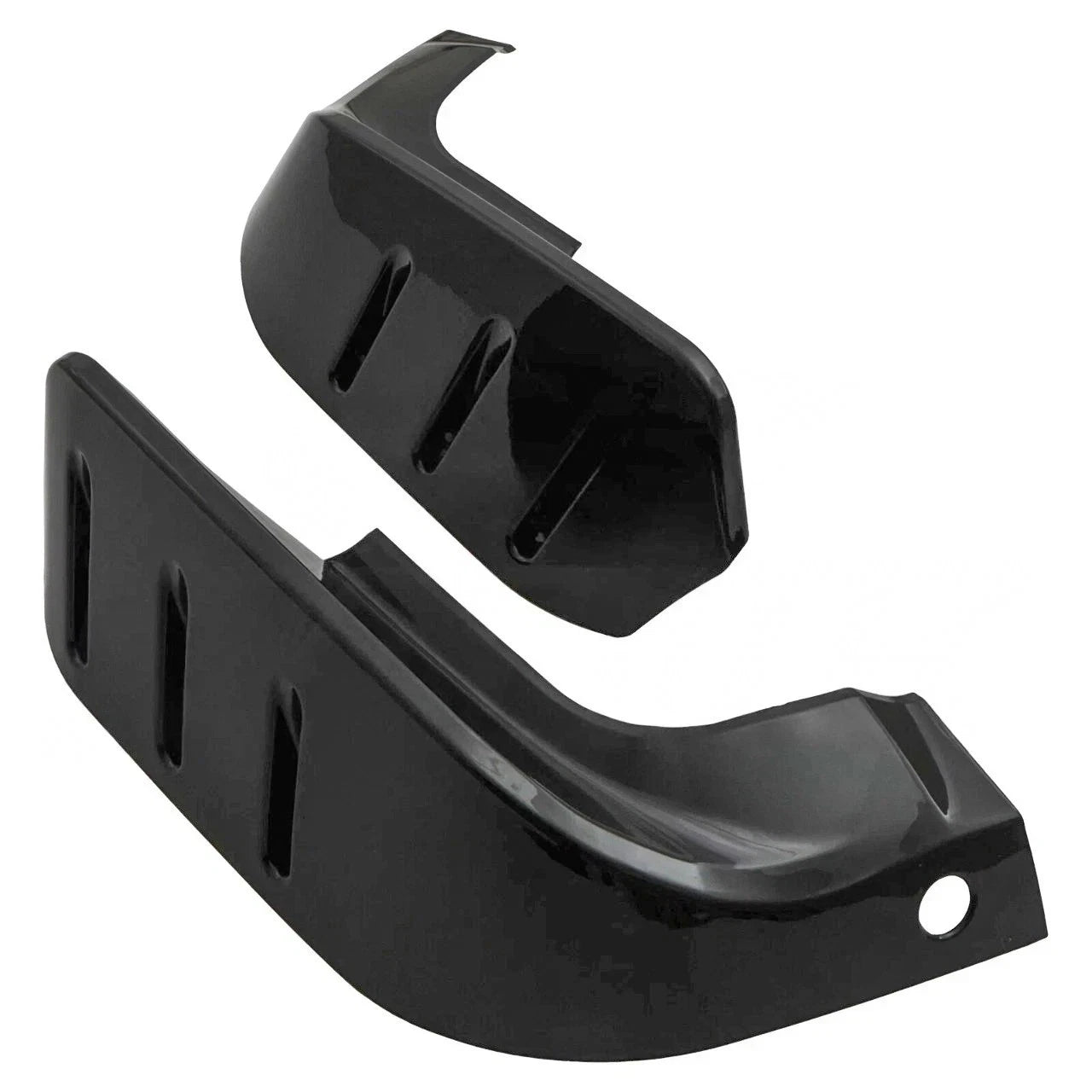 FRONT WIDE ARCH SPLITTER LIP EXTENTIONS FOR LAND ROVER DEFENDER 90 110 L663 20+