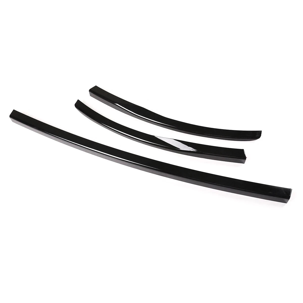 FOR RANGE ROVER VOGUE L405 AUTOBIOGRAPHY FRONT BUMPER TRIM 3 PIECE BLACK 18-21