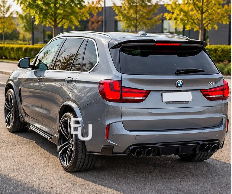 BODY KIT FOR BMW X5M F85 BODYKIT REAR DIFFUSER FRONT SPLITTER SPOILER LIP 14-18