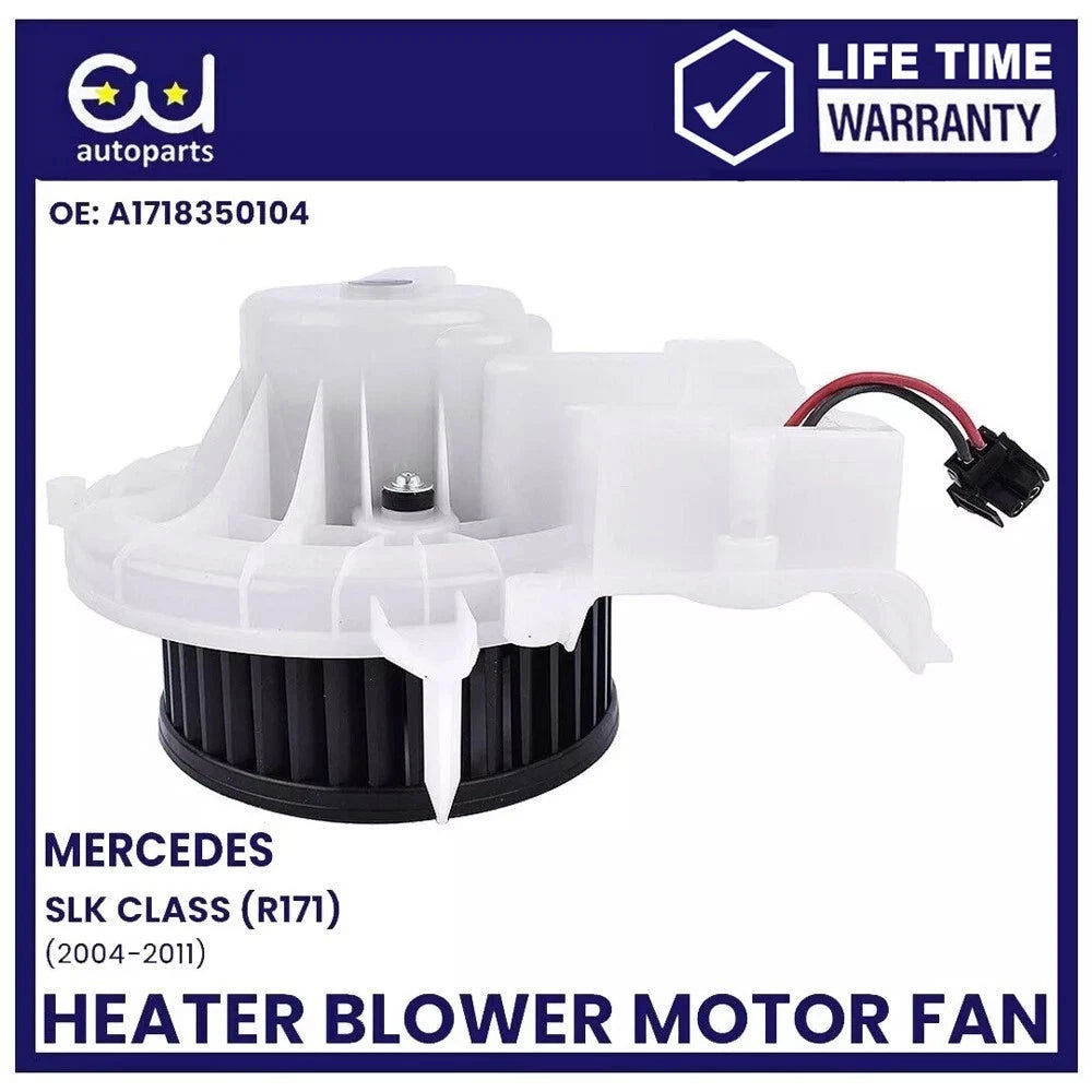 FOR MERCEDES BENZ SLK R171 HEATER MOTOR BLOWER UNIT FAN 1718350104 2004-2011 RHD