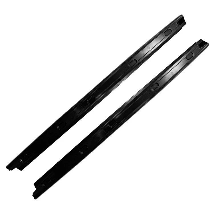 FOR VOLKSWAGEN CADDY MK5 SWB SIDE SKIRT EXTENSTIONS GLOSS BLACK 2020+