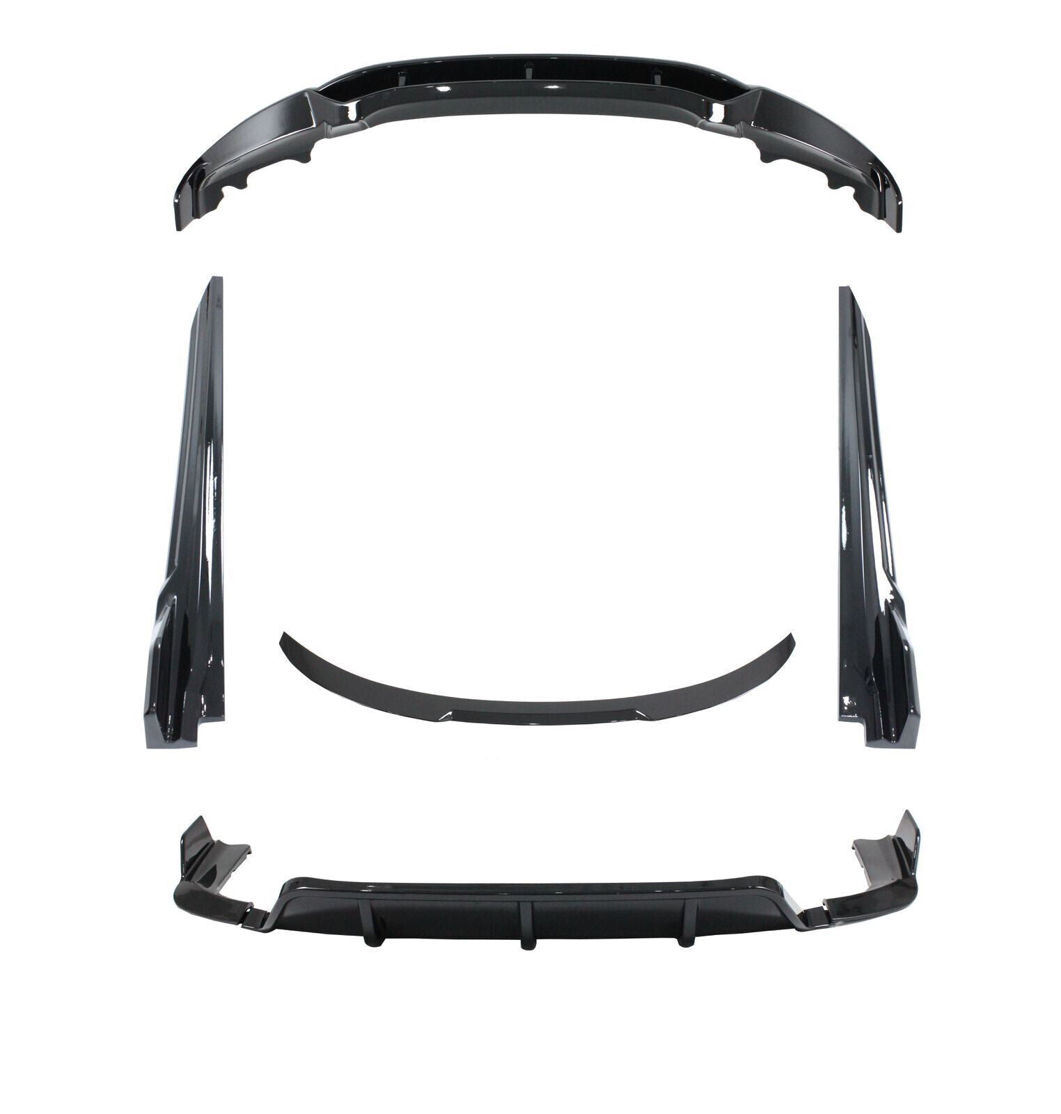 FOR BMW X6 F16 TRANSFORM AERO BODYKIT BODY KIT FRONT SPLITTER LIP REAR DIFFUSER