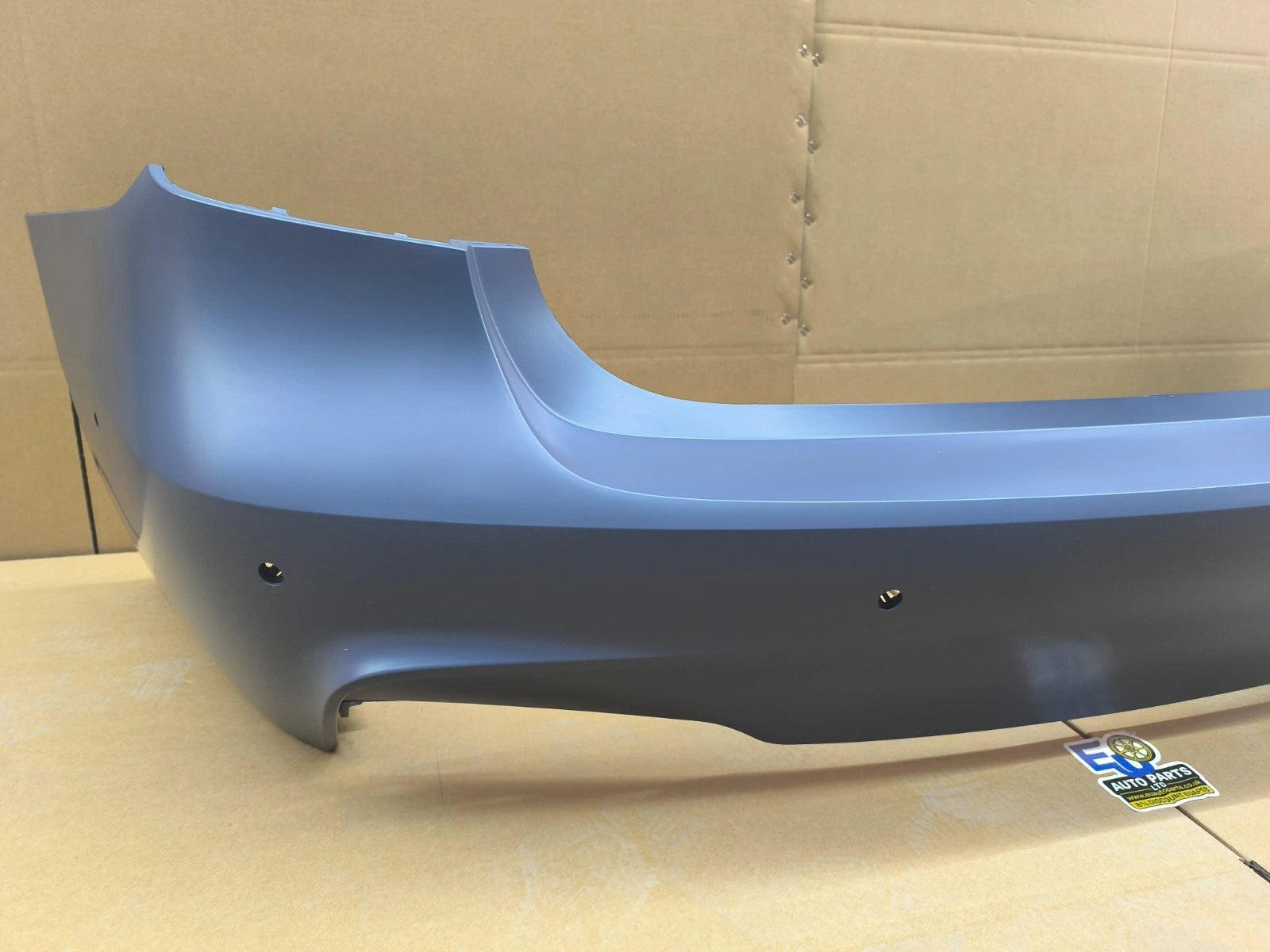 FOR BMW 3 SERIES F30 REAR BUMPER PRIMED M SPORT WITH PARKING SENSOR HOLES 11-19
