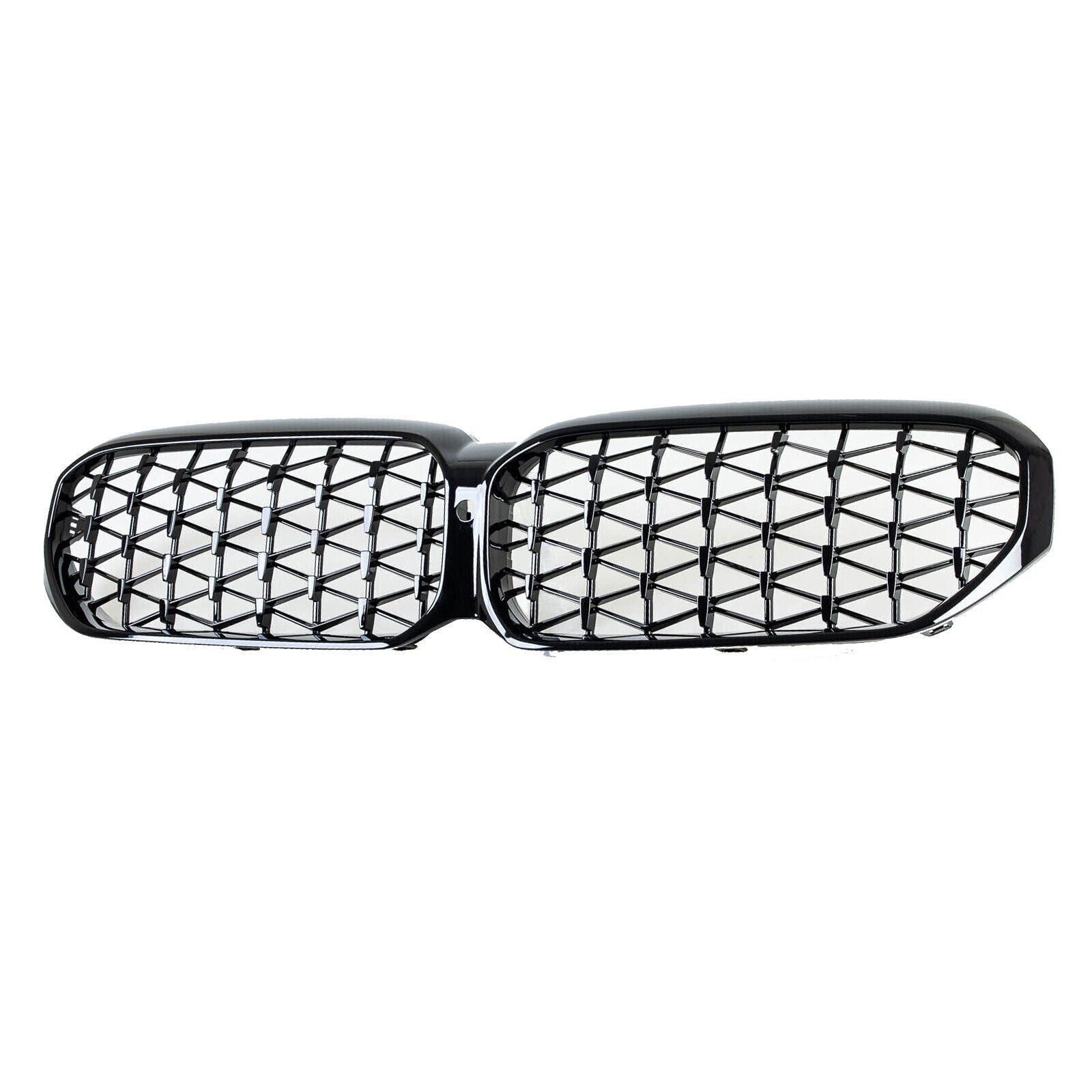 BMW 5 SERIES G30 G31 F90 M5 DIAMOND STYLE FRONT KIDNEY GRILL LCI GLOSS BLACK 21+