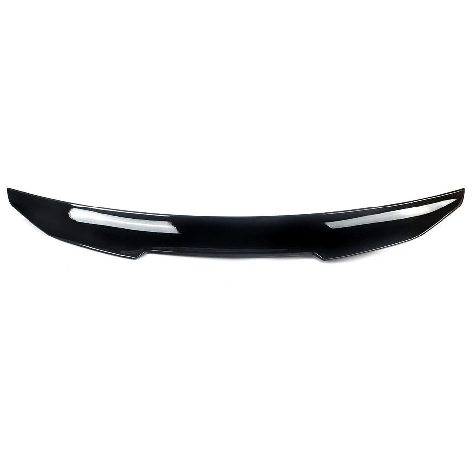 FOR BMW 5 SERIES E60 2003-2010 PSM STYLE REAR SPOILER TRUNK WING LIP GLOSS BLACK