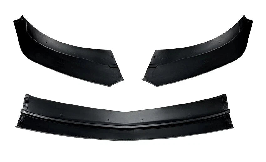 FOR MERCEDES BENZ W176 A45 AMG FRONT BUMPER SPLITTER SPOILER LIP GLOSS BLK 12-18