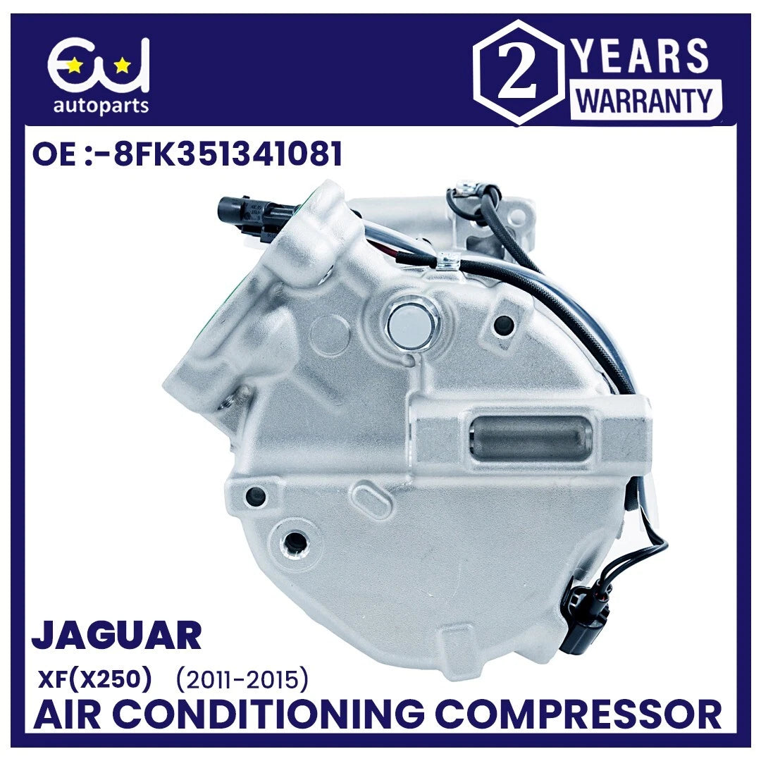 AIR CONDITIONING AC COMPRESSOR FOR JAGUAR XF X250 11-15 2.2 D C2Z13666 C2Z29596