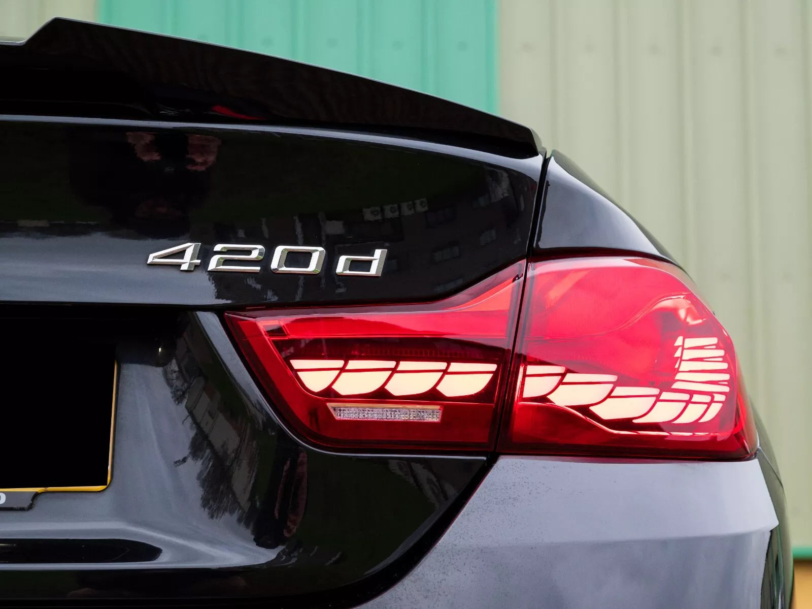 For BMW 4 Series F32 F33 F36 M4 F82 F83 Led Red Tail Lights Lamp 1 Set 2014-2020