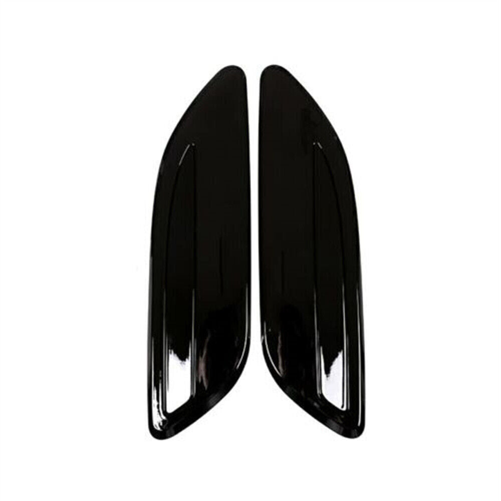 FOR RANGE ROVER VELAR HOOD TRIM BONNET VENTS DUMMY INTAKE IN ALL GLOSS BLACK