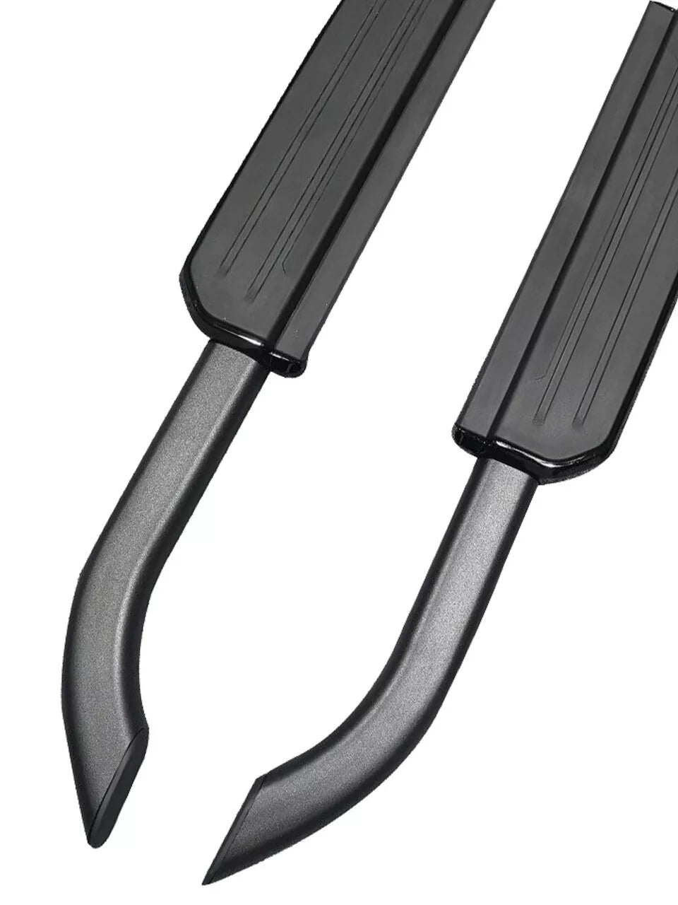 FOR LAND ROVER DEFENDER 90 L663 RUNNING BOARD SIDE STEPS BLACK EDITION 2020+