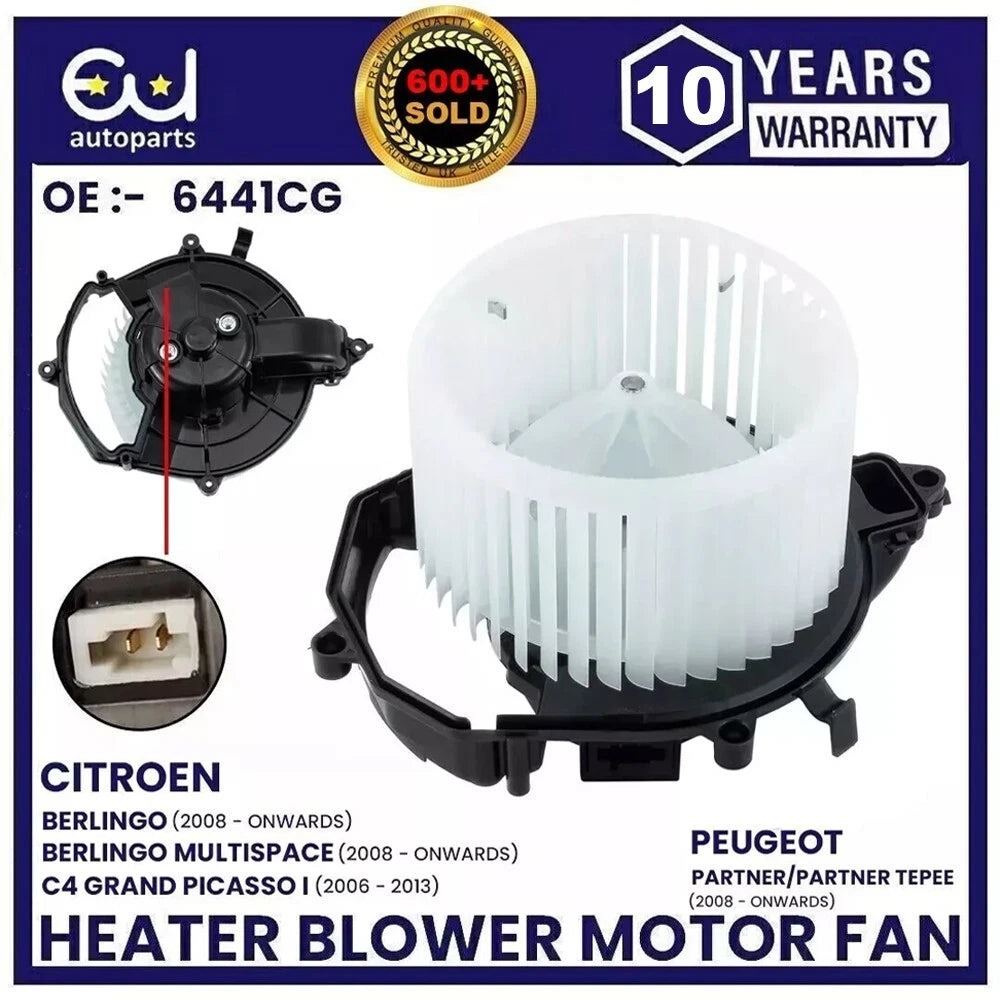 FOR CITROEN C4 PICASSO / C4 GRAND PICASSO / BERLINGO HEATER BLOWER MOTOR FAN