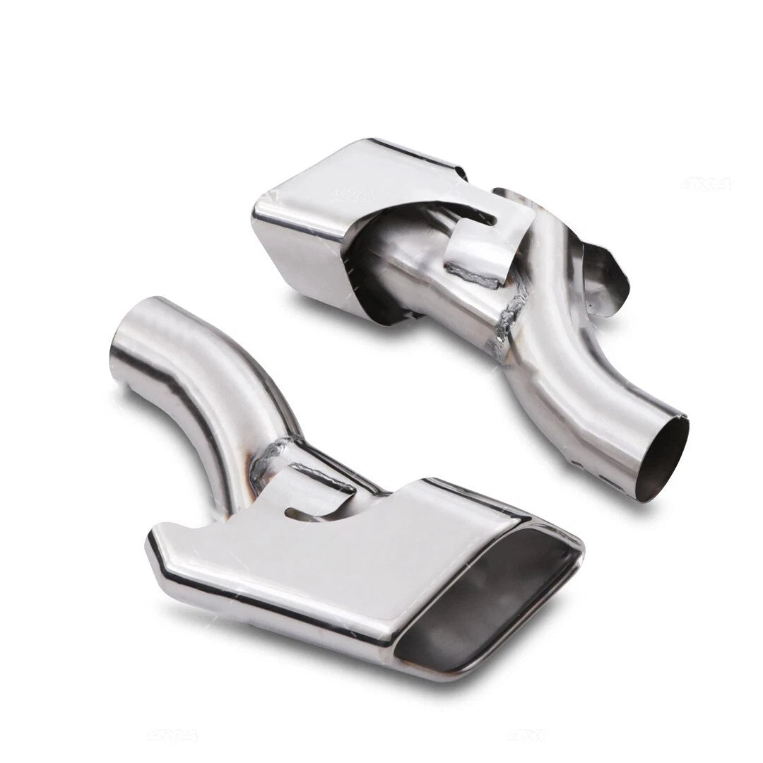 FOR RANGE ROVER SPORT L320 DIESEL CHROME EXHAUST TAIL PIPE TAILPIPE PAIR 10-13