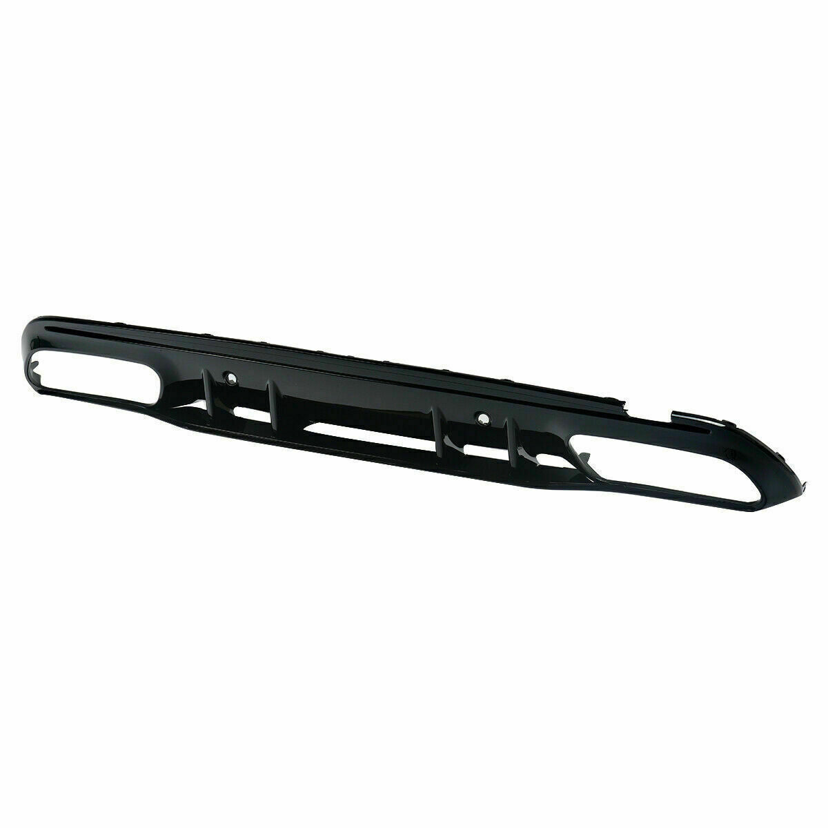 FOR MERCEDES C CLASS W205 SALOON ESTATE AMG C63 STYLE REAR DIFFUSER FACELIFT 19+