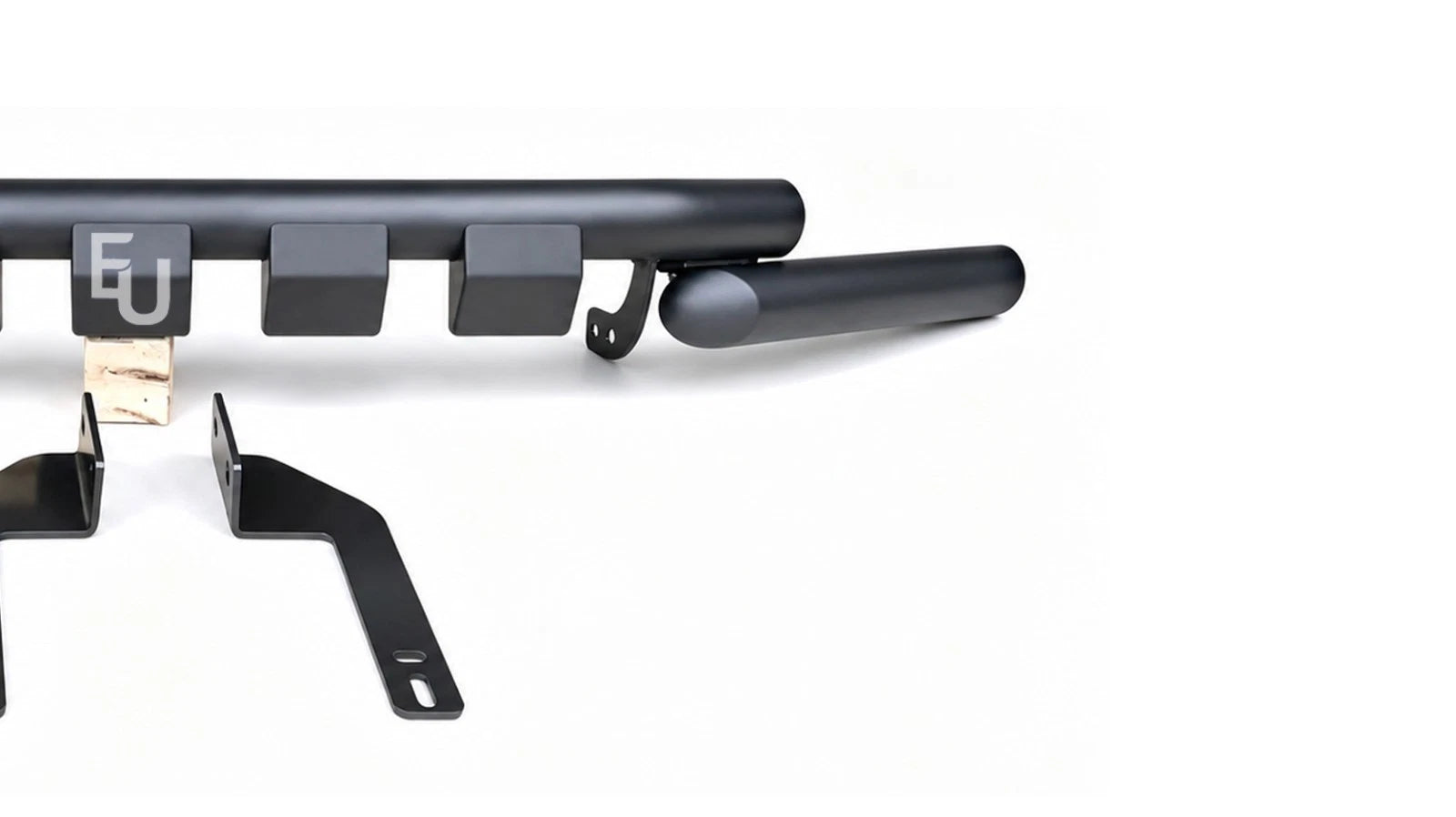TWIN FRONT LOWER NUDGE CITY BULL BAR BUMPER FOR MERCEDES X CLASS W470 2017-2020