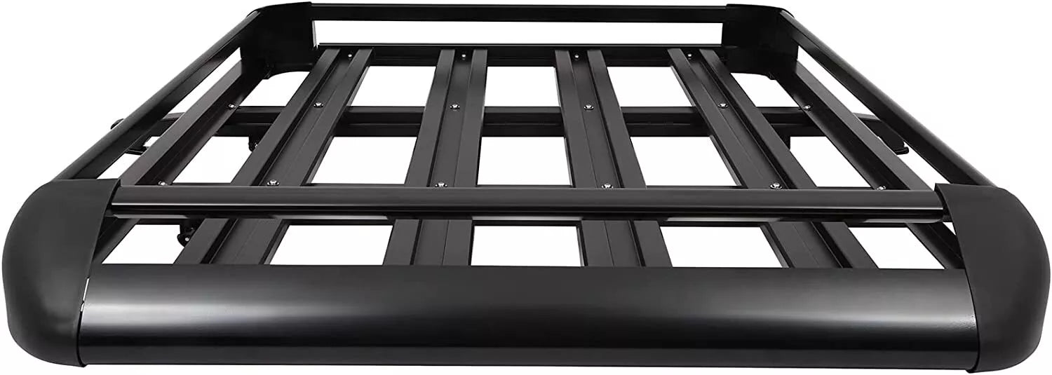 UNIVERSAL 1.4 M ROOF RACK BASKET CAGE STORAGE CARGO CARRIER HOLDER BLACK 140*100