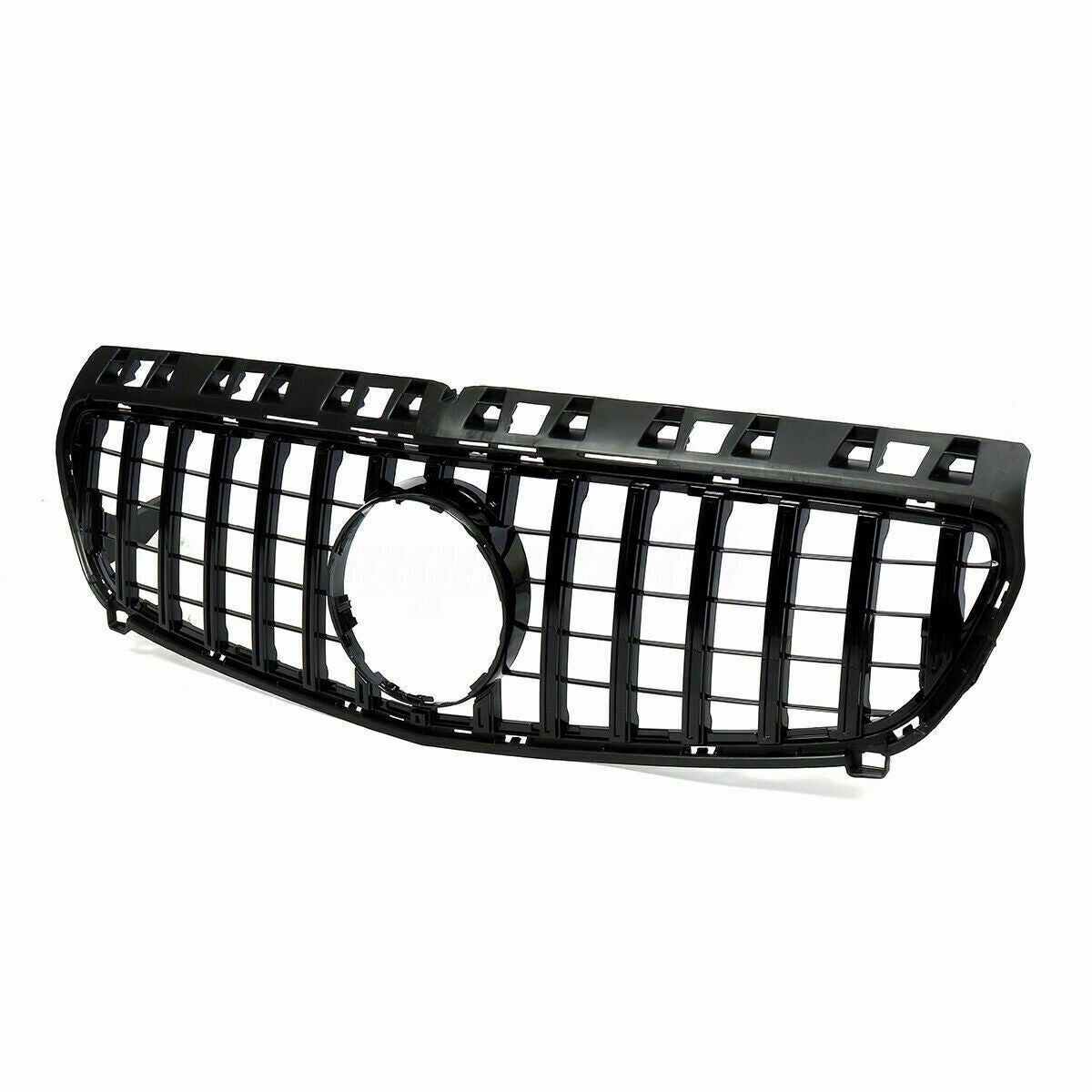 GRILLE FOR MERCEDES A CLASS W176 12-15 A45 GTR GT PANAMERICANA LOOK BLACK GRILL