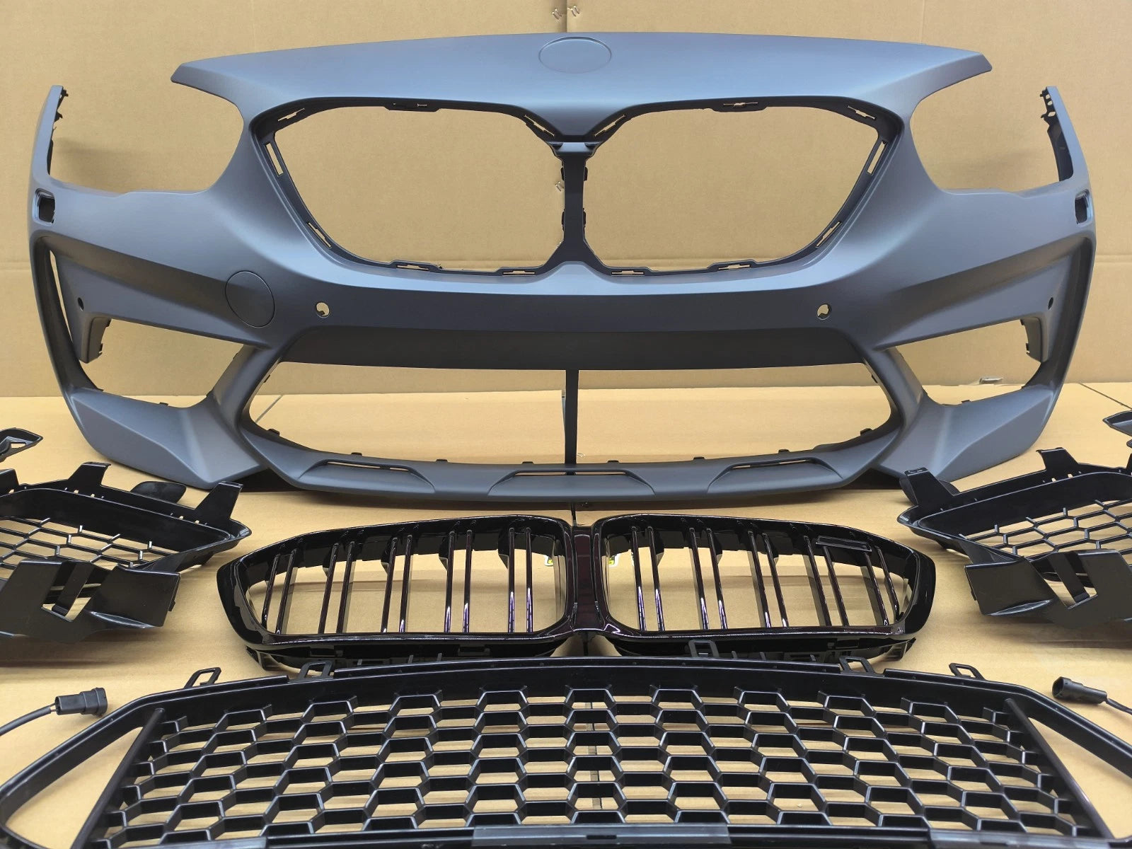 FOR BMW 1 SERIES F20 F21 UPGRADE M2 COMPETITION LOOK FRONT BUMPER KIT 2015-2019