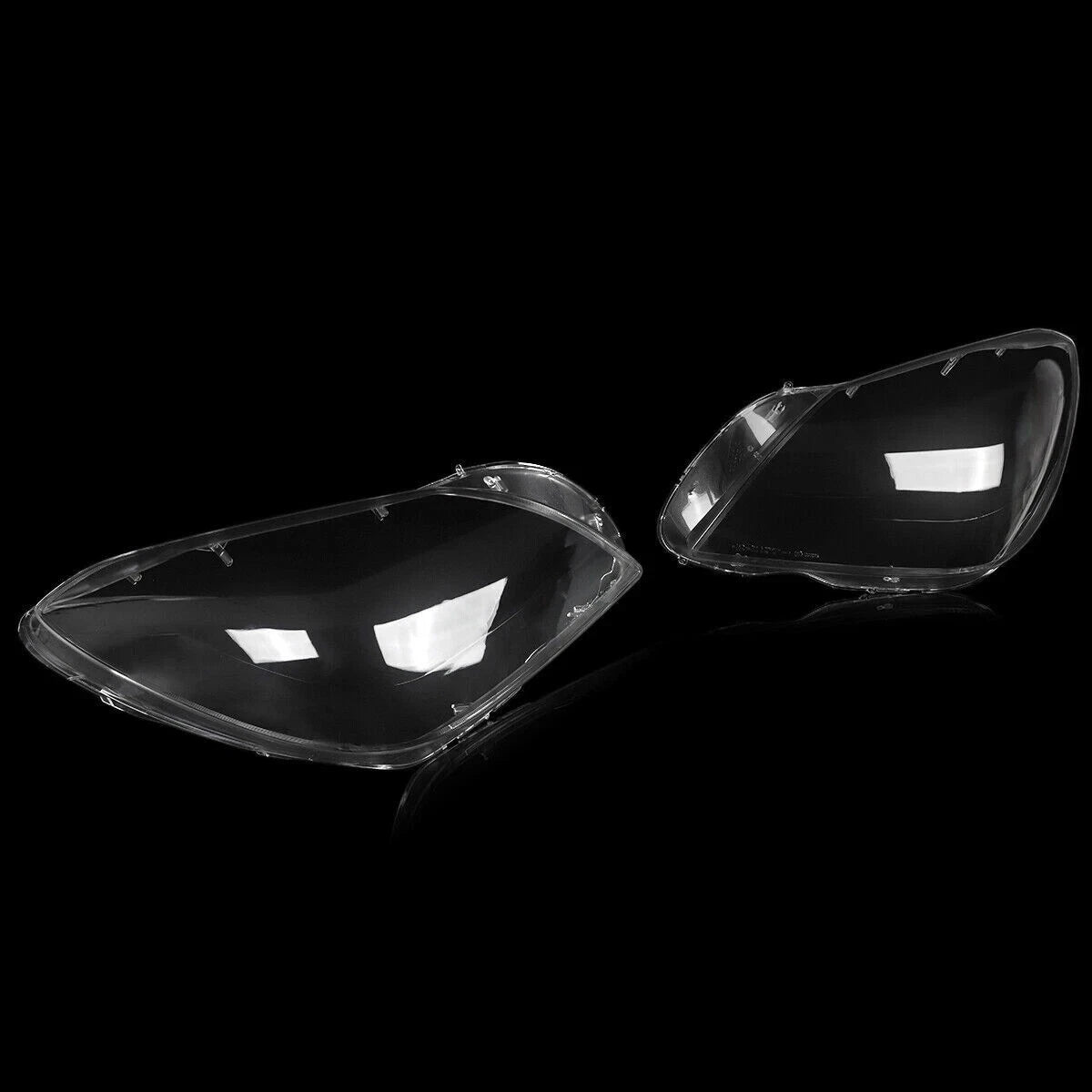 LEFT RIGHT FRONT CLEAR HEADLIGHT LAMP LENS COVER FOR MERCEDES SLK R172 2011-2014