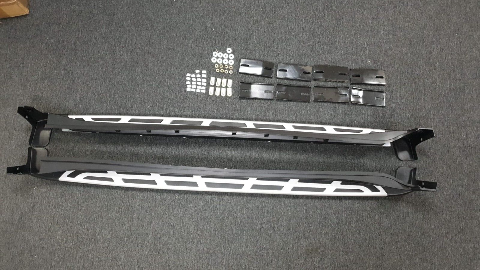 SIDE STEPS ALUMINIUM RUNNING BOARD FOOT RAIL FIXED FOR KIA SPORTAGE MK4 QL 17-22