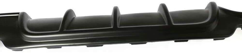 FOR 4 SERIES BMW F32 F33 F36 M SPORT REAR DIFFUSER SPLITTER VALANCE MATTE BLACK